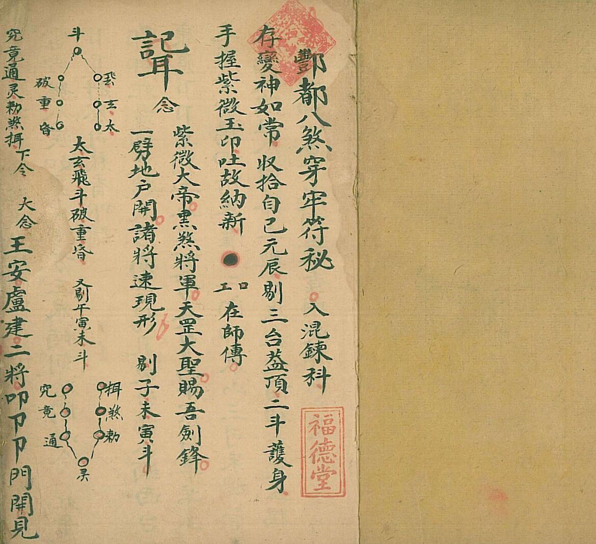 上清符箓，酆都八煞穿牢符秘插图5