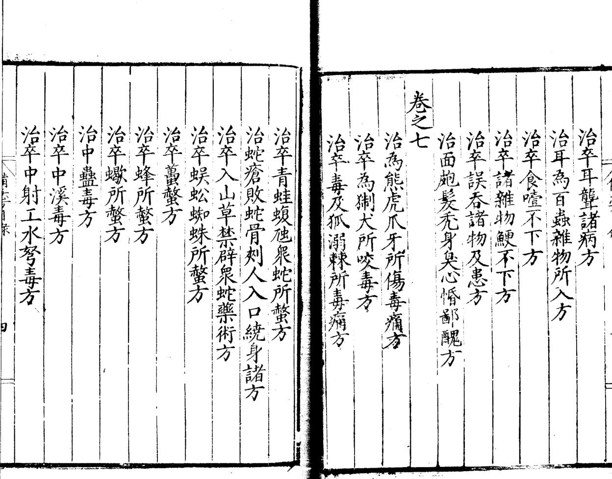 《葛仙翁肘后备急方》 八卷插图7