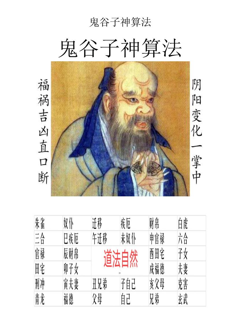 《 鬼谷子神算》插图1