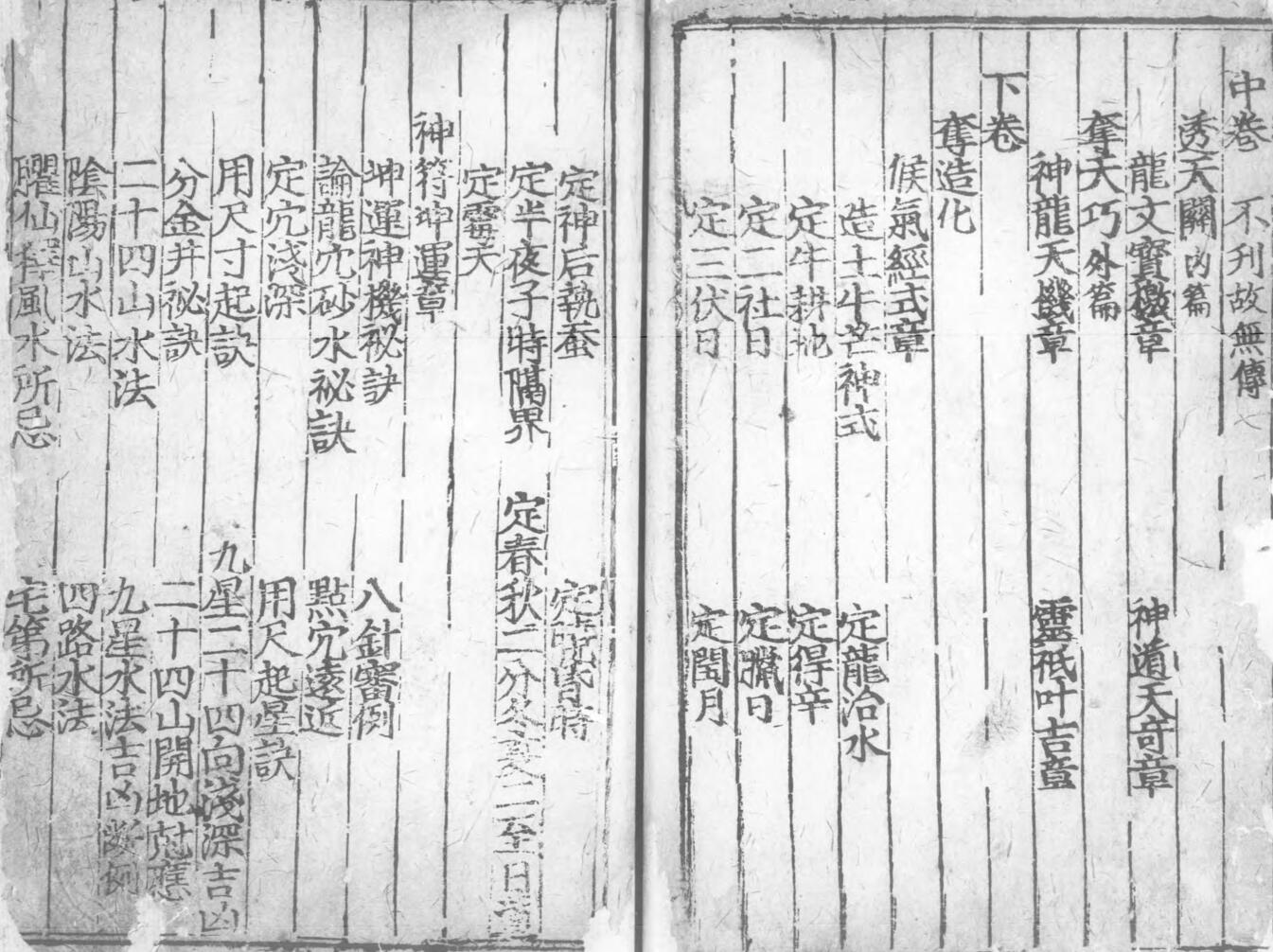 《臞仙肘后神枢经》择日古籍 128页双面版（有残损）插图3