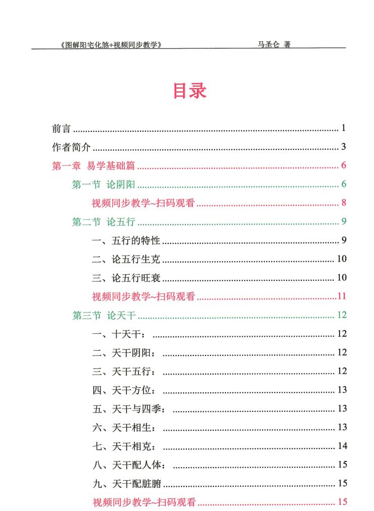 马圣仑《阳宅化煞大全教程》222页插图3