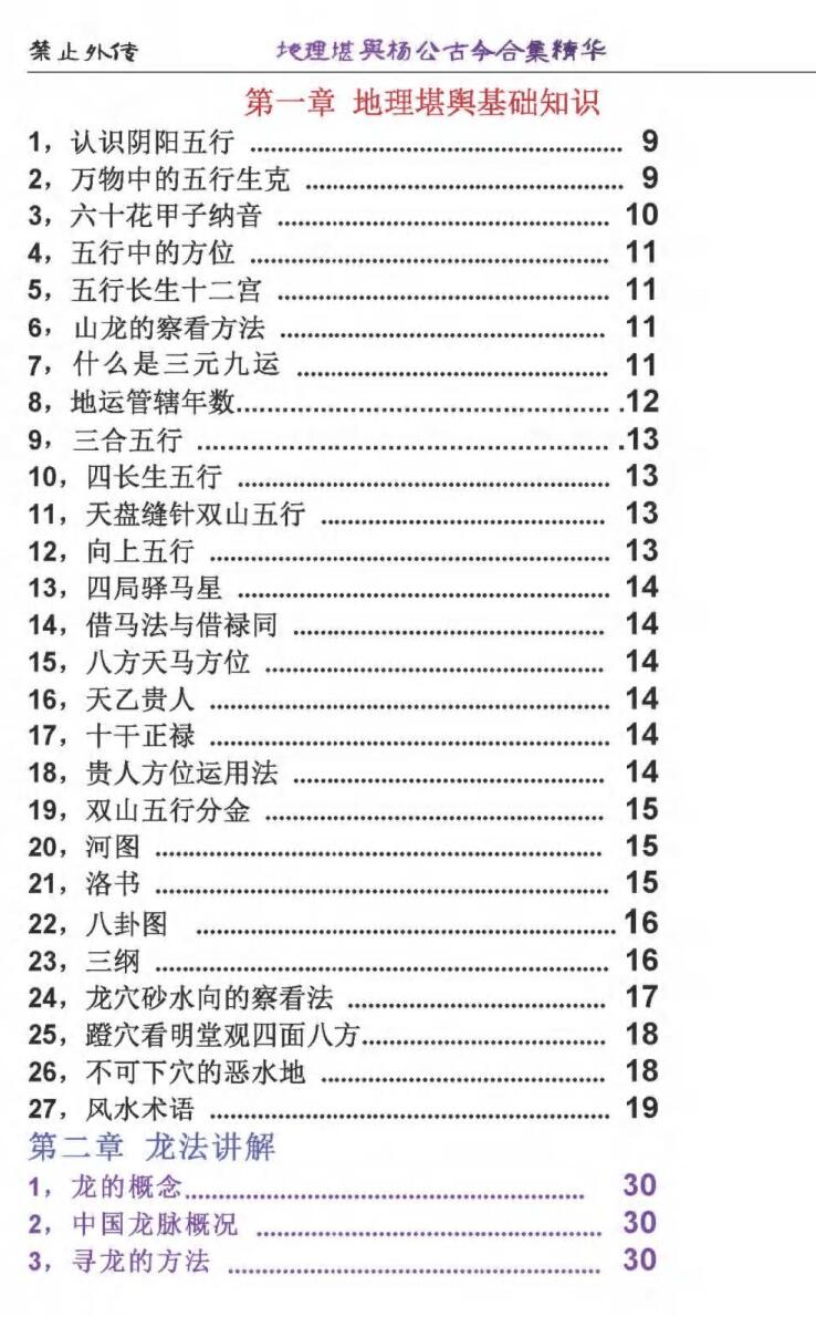 东林易学《地理堪舆杨公古今合集精华》插图3