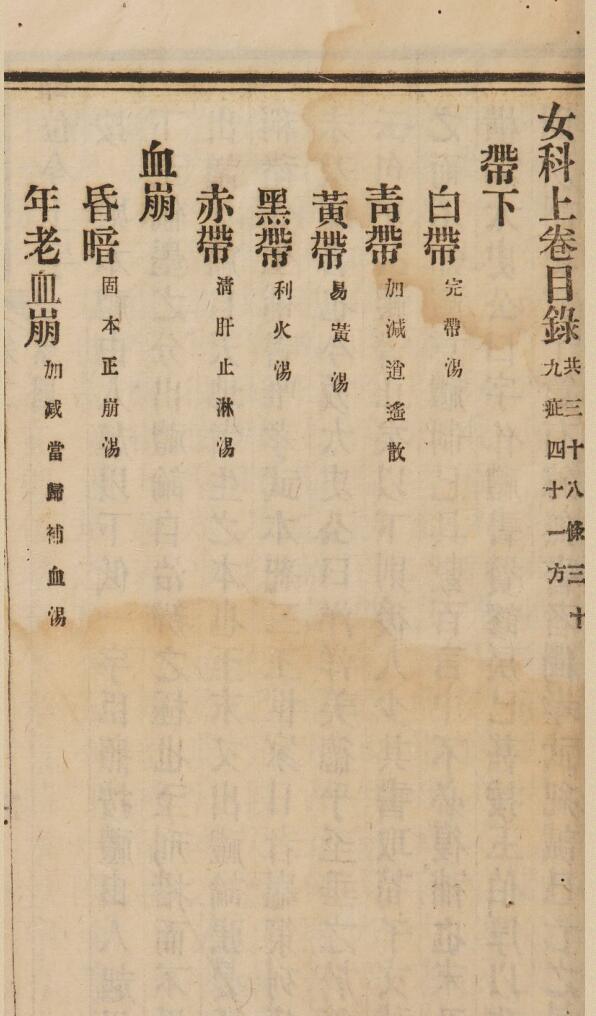 《傅青主女科》正编二卷插图3