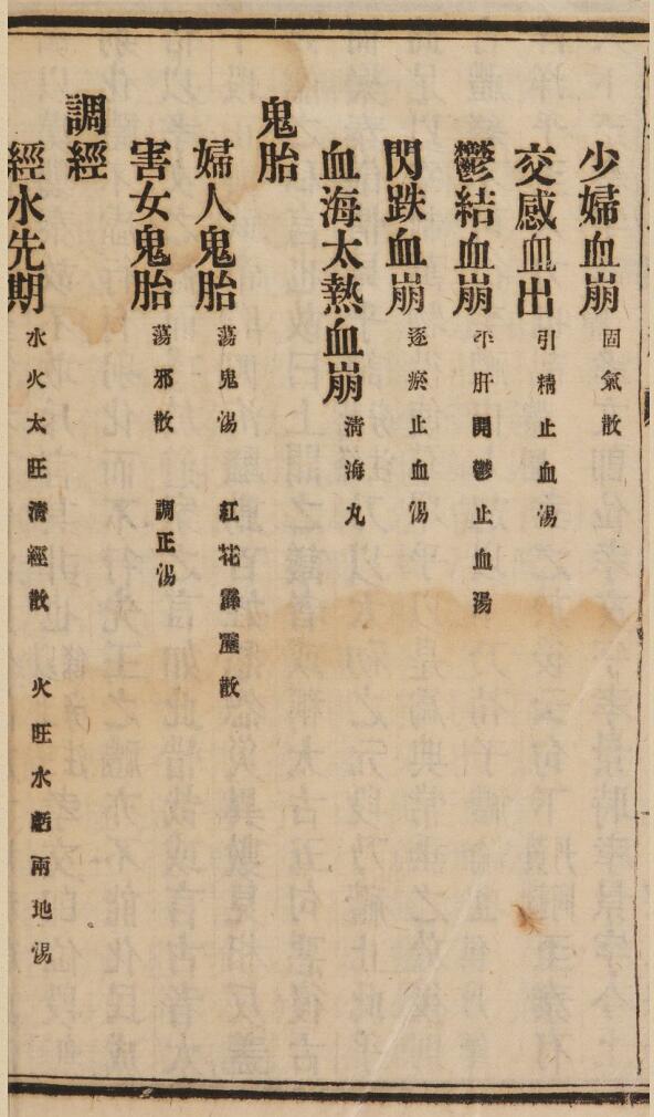 《傅青主女科》正编二卷插图5