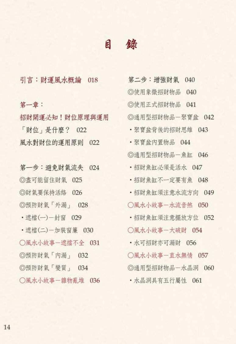 谢沅瑾《财运居家风水》插图5