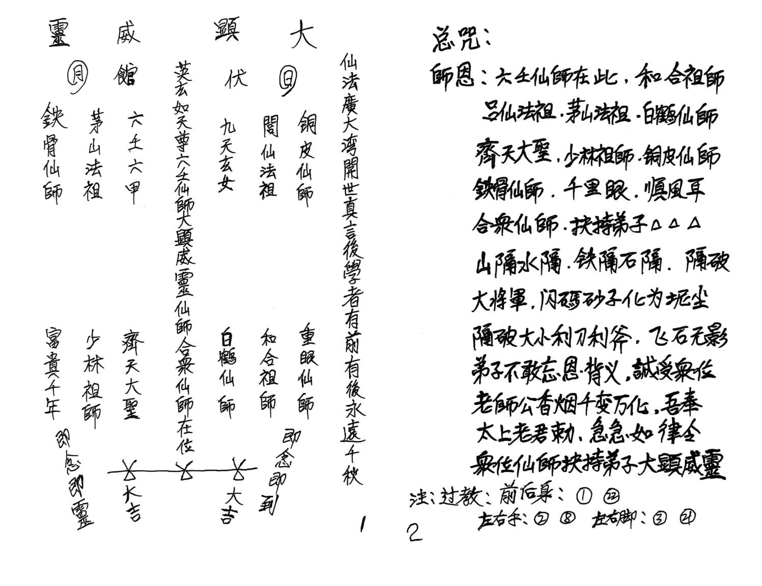 《广西高师六壬咖蓝仙教》2本插图2