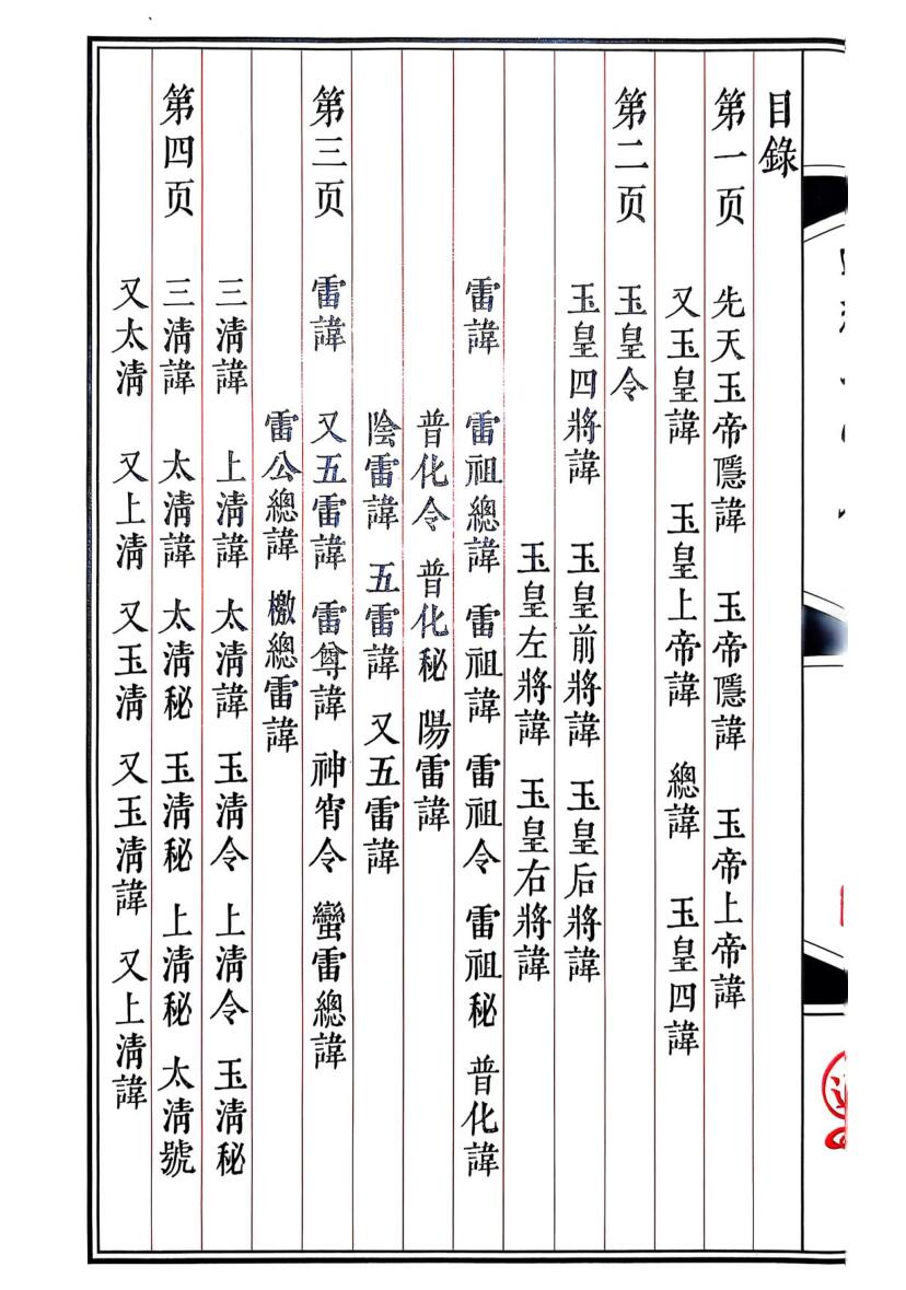 秘讳《道教讳字全集》讳字大全插图5