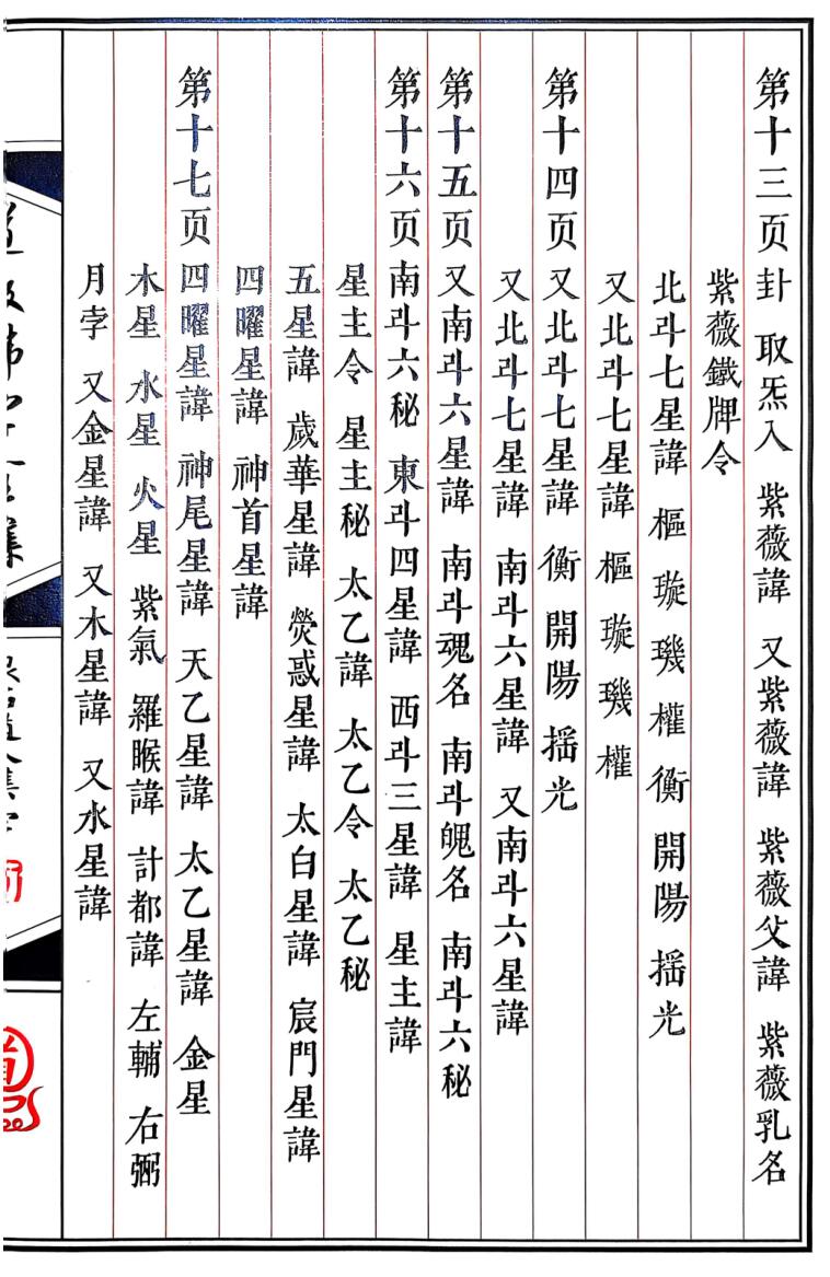 秘讳《道教讳字全集》讳字大全插图11
