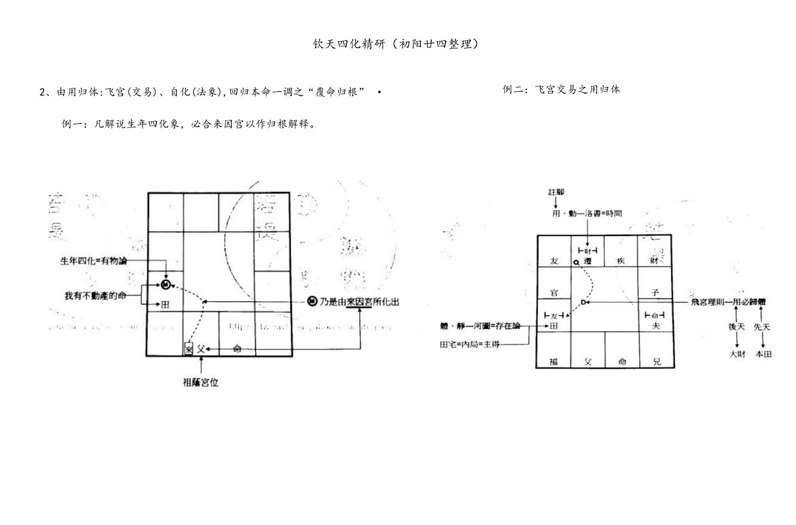 若提孤隐 紫薇斗数钦天四化精研 笔记 498页插图13