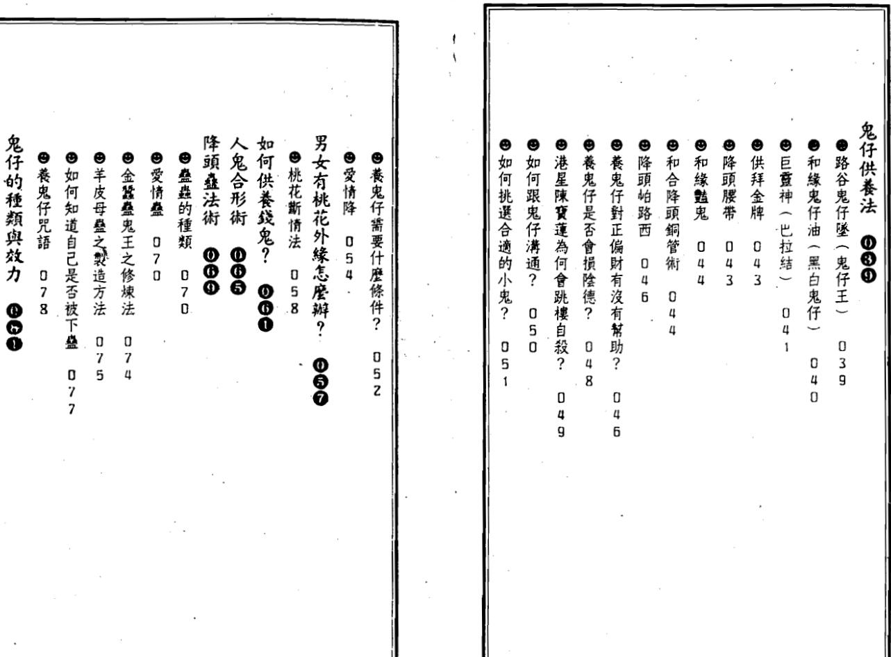 苏连龙《养鬼仔人鬼合形秘术》插图3