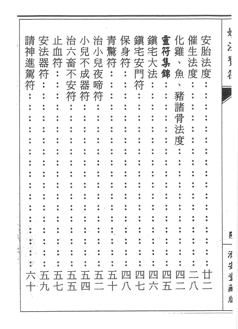普庵派符咒《普唵正法》共4本插图5