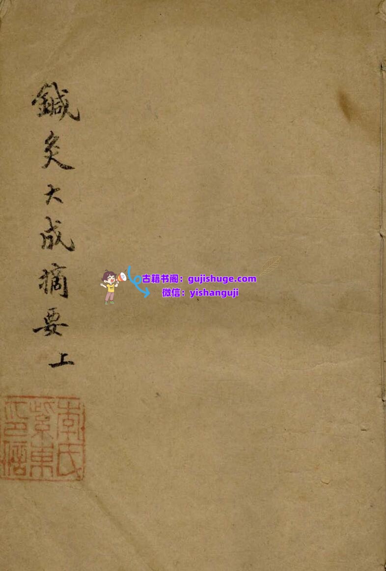 《针灸大成摘要》插图1