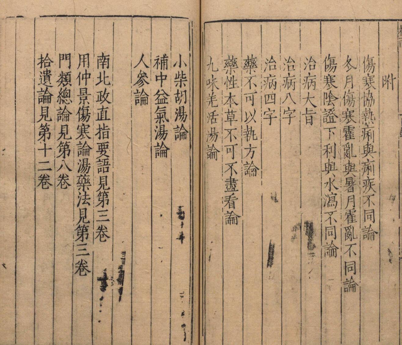 东垣先生伤寒正脉 王执中 姚臣 明万历8年插图9