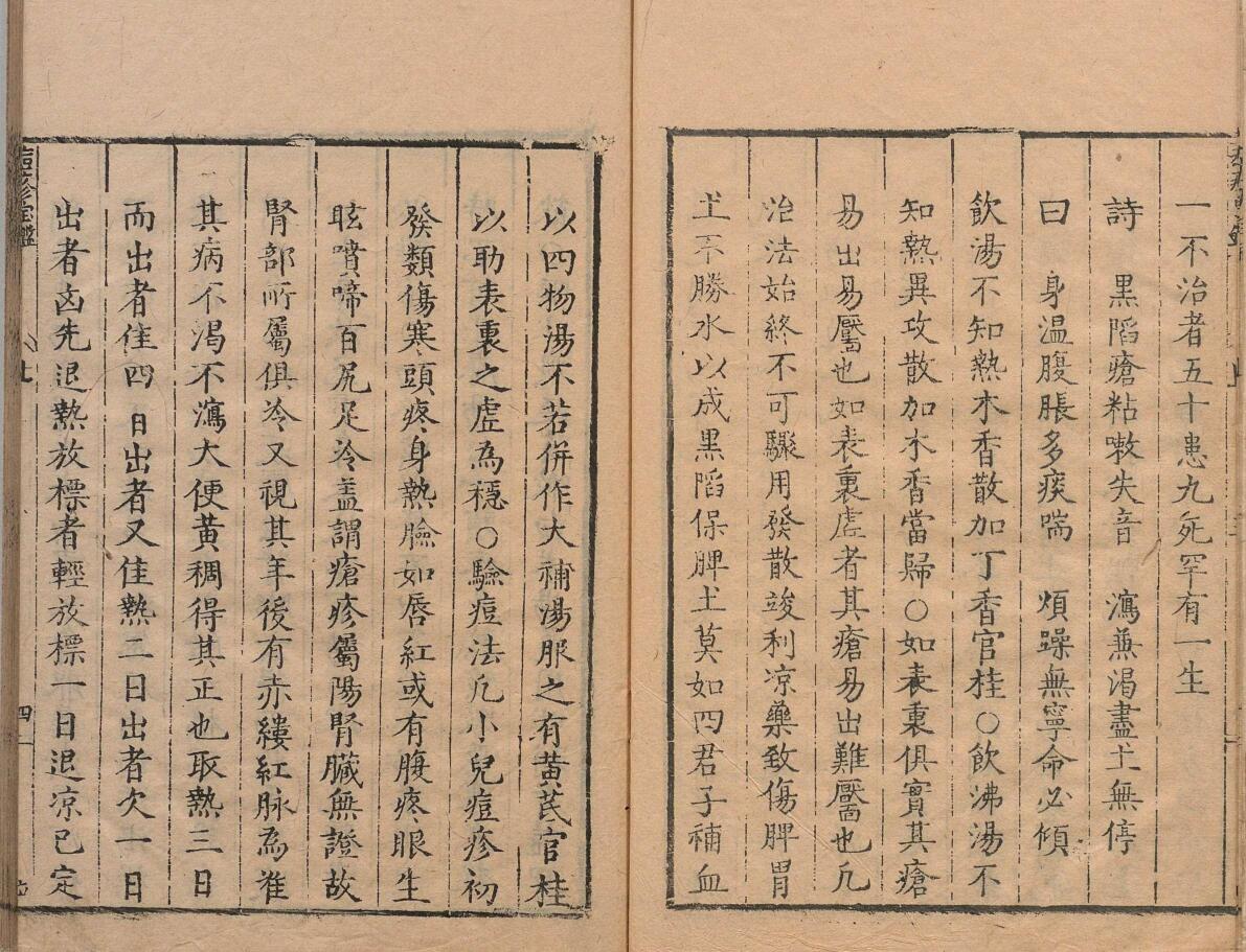 秘传经验痘疹良方 ３卷 明刊本插图7