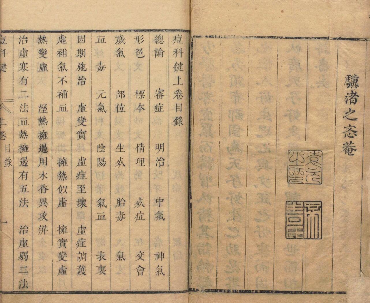 痘科键 ２卷 麻疹１卷 朱巽 朱凤台（明）刊本 ,清康熙间插图3