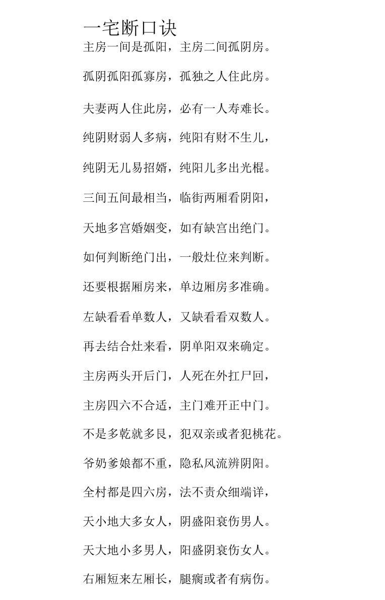张实在《一宅断口诀》189页插图1