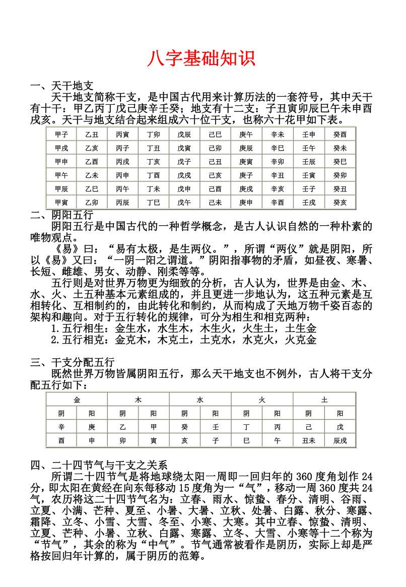 《八字特训班基础笔记》插图3