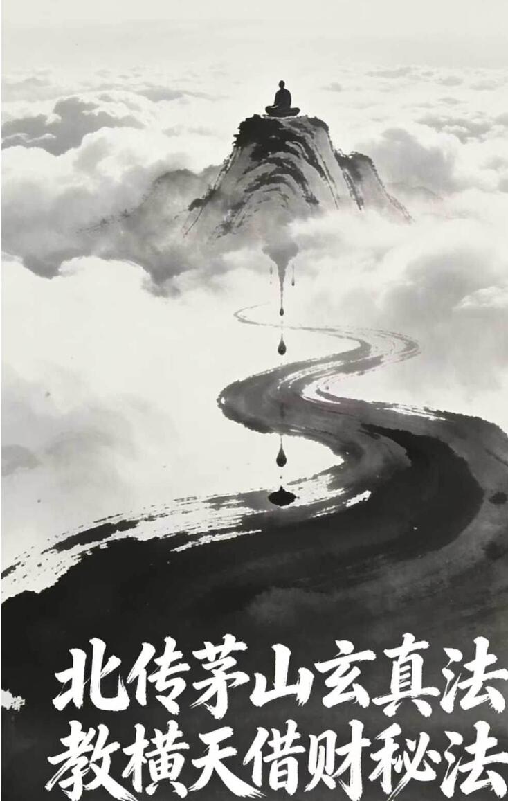 法泓-茅山玄真偏财秘法 ，北传茅山玄真法教横天借财秘法视频+课件