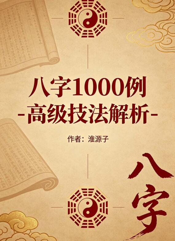 淮源子《八字1000例高级技法解析》