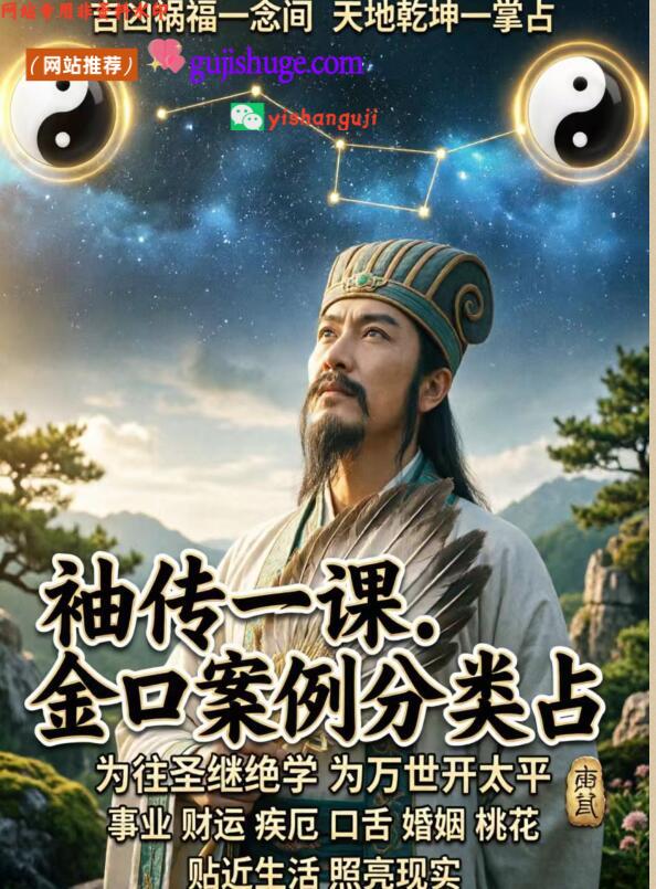 袖传一课《金口案例分类占》372页